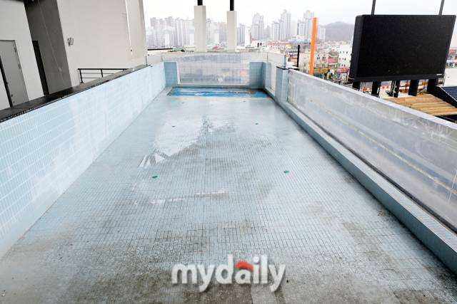 한화 이글스 새 야구장의 자랑 '인피니티 풀' / 송일섭 기자