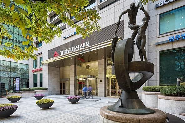 서울 여의도 코람코자산신탁 본사