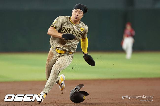 [사진] 김하성. ⓒGettyimages(무단전재 및 재배포 금지)