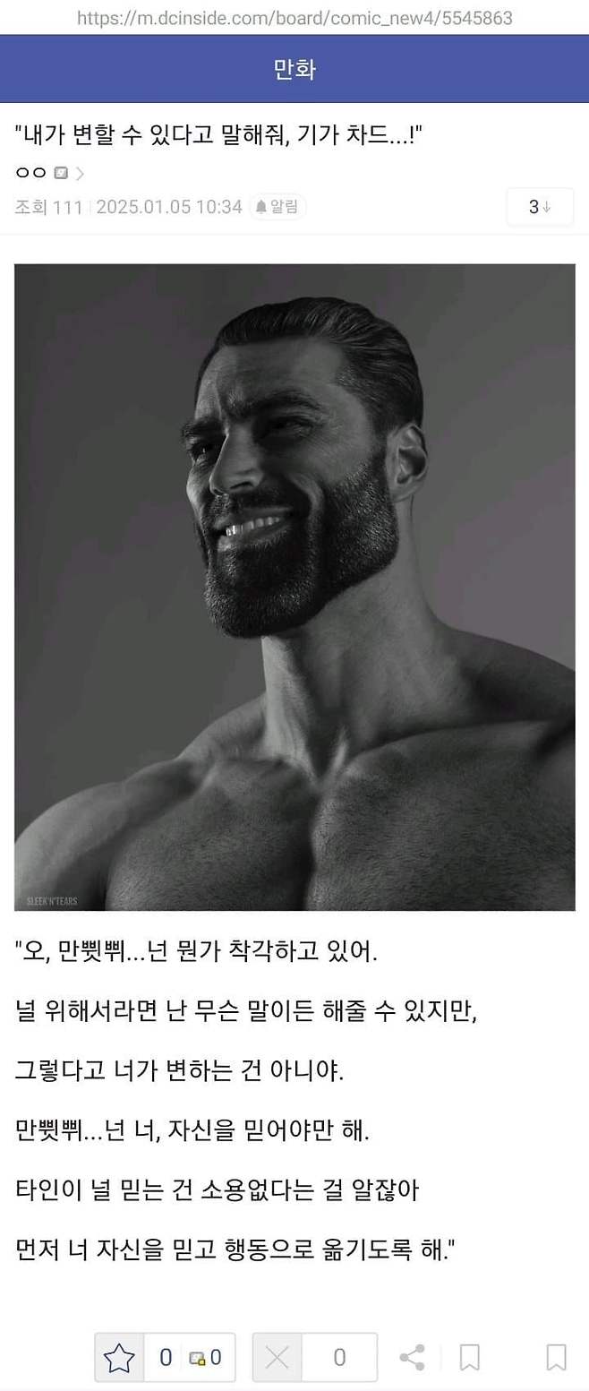 3.jpg 요새 디시에서 유행하는 기가차드 밈...jpg