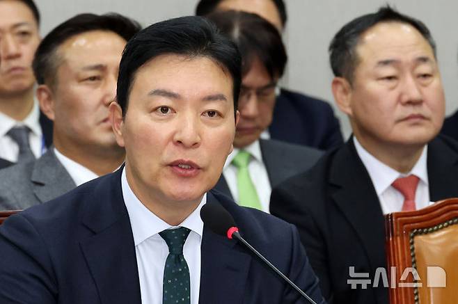 [서울=뉴시스] 조성우 기자 = 김성훈 대통령경호처 차장. 2024.11.19. xconfind@newsis.com