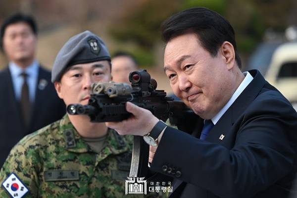 ▲내란 수괴 혐의를 받고 있는 윤석열 대통령 ⓒ연합뉴스