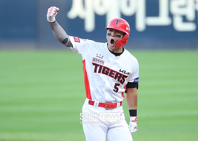 ▲ 2024년 리그 최고 선수였던 김도영은 2025년 연봉 협상 결과가 큰 관심을 모으고 있다. ⓒ곽혜미 기자