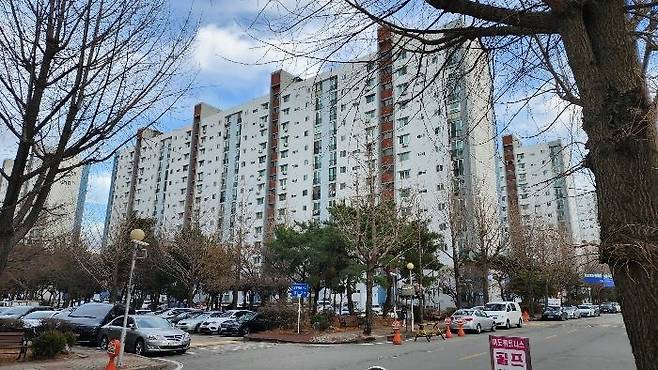 한보미도맨션 단지. [지지옥션 제공]