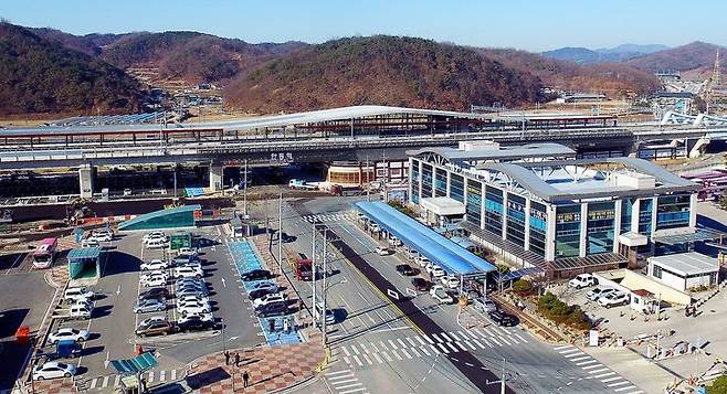 [안동=뉴시스] 안동터미널 주차장 전경. 2025.01.10 (사진=안동시 제공) photo@newsis.com *재판매 및 DB 금지