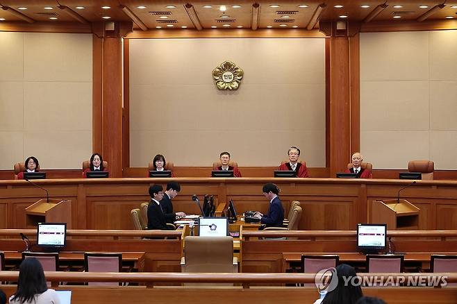헌법재판소 [연합뉴스 자료사진]