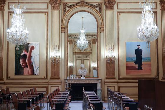 뉴욕대 미술사대학원의 렉처홀. 사진 NYU IFA