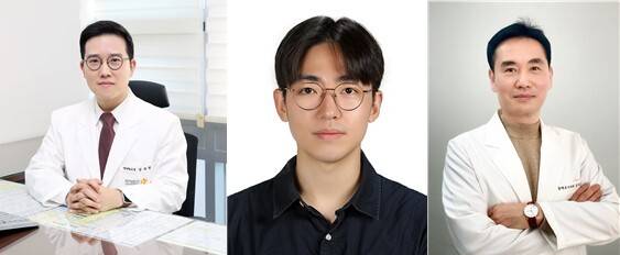 왼쪽부터 남주현 교수, 노재원 학생, 김우경 교수. 동국대 제공