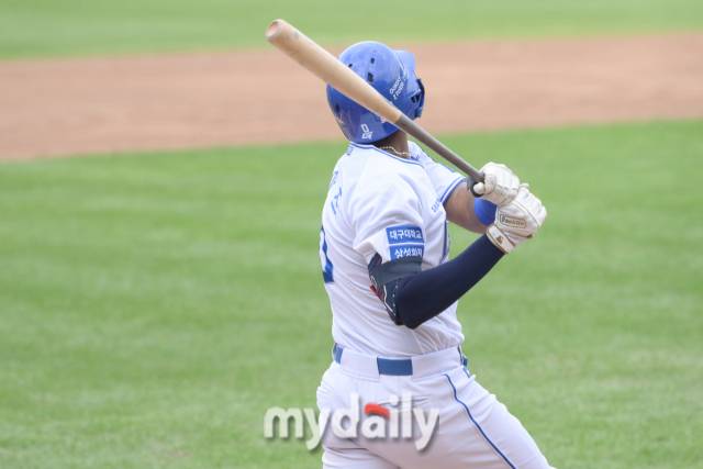 2024년 10월 13일 대구 삼성라이온즈파크에서 열린 '2024 프로야구 KBO 포스트 시즌' 삼성라리온즈와 LG트윈스 플레오이프(PO) 1차전. 삼성 디아즈./마이데일리