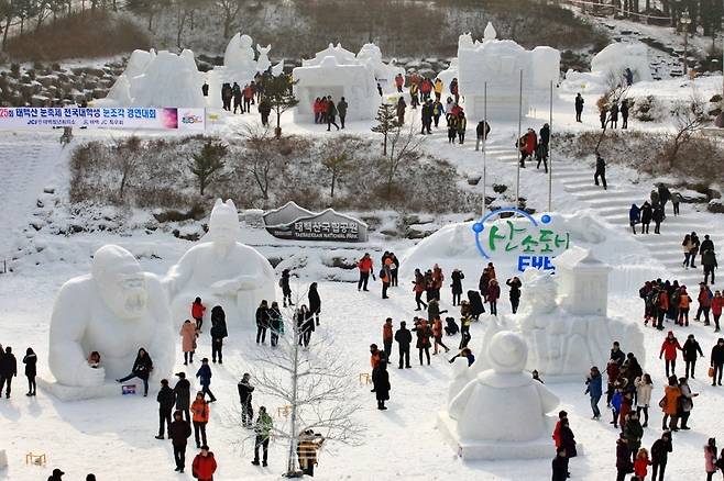 태백산 눈축제
