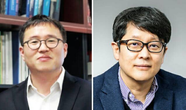 연구를 주도한 KAIST 정기훈 바이오및뇌공학과 교수(왼쪽)와 김민혁 전산학과 교수