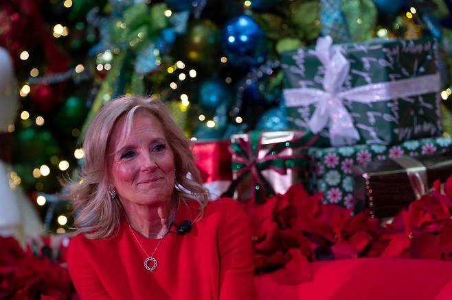 조 바이든 대통령의 배우자인 질 바이든 여사. /UPI 연합뉴스