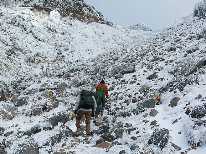 P2210614.JPG 구마모토 아소산 겨울 등산 사진