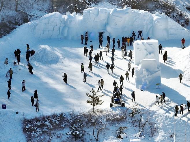 태백산 눈 축제 / 사진 = 태백시