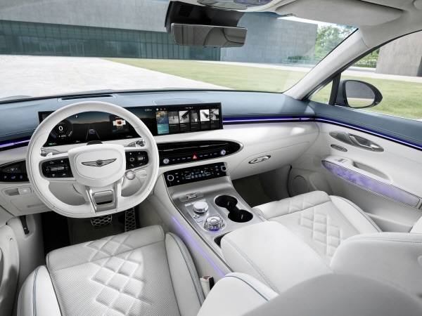 “SK온 4세대 배터리로 423km 주행”…제네시스 GV70 전동화 모델 [사진제공=제네시스]