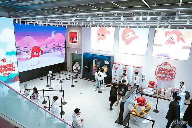 ▲ 1층 전체가 체험 이벤트존으로 꾸며졌습니다