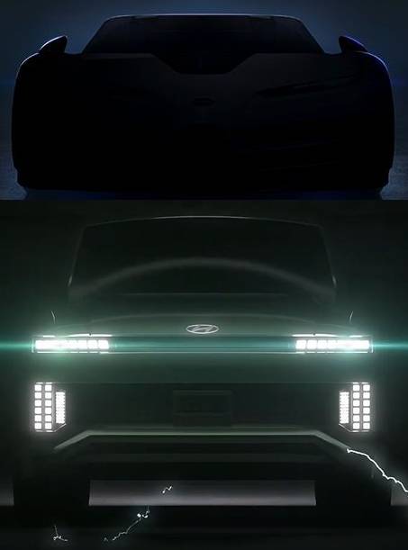 넥슨 '카트라이더: 드리프트'와 협업을 진행하는 (위)부가티, 넥슨 '카트라이더: 러쉬 플러스'와 협업을 진행하는 현대자동차