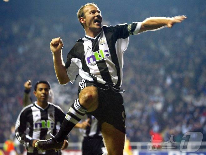 앨런 시어러는 EPL 통산 260골을 넣어 리그 최다 득점 기록을 보유하고 있다. ⓒ AFP=뉴스1