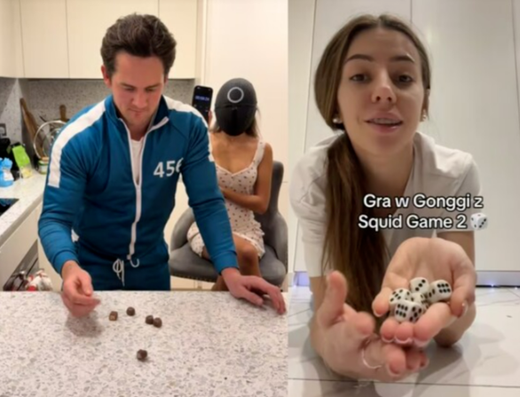 외국인들이 공기놀이에 도전하는 모습도 ‘Gonggi game’ ‘Gonggi challenge’ 등의 제목으로 동영상 플랫폼에 올라온다. 틱톡 화면 갈무리