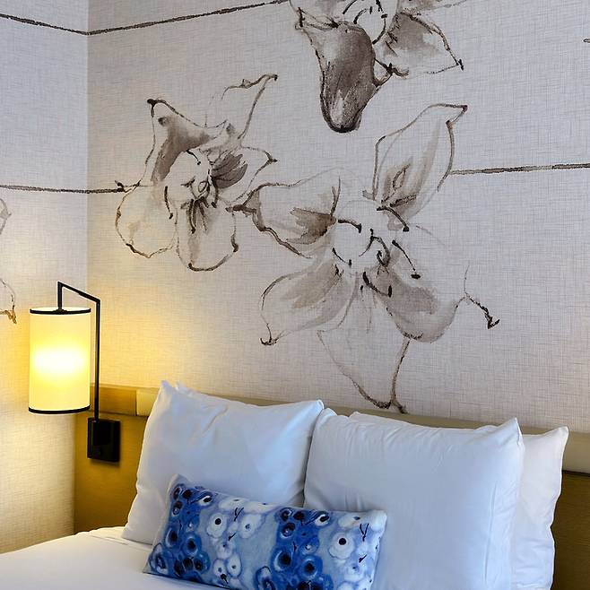 자연을 생동감 있게 담아낸 객실 / 사진= 권효정 기자