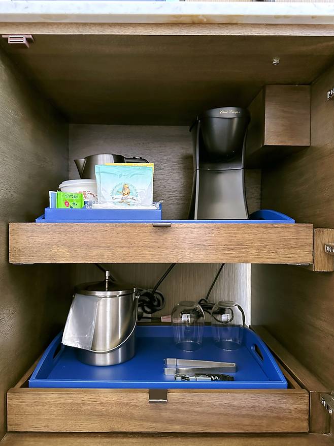 서랍장 속 / 사진=권효정 기자