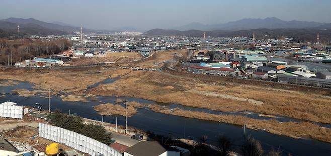 3기 신도시 중 하나인 남양주 왕숙지구 과거 전경. [매경DB]