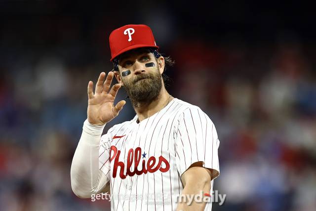 필라델피아 필리스 브라이스 하퍼./게티이미지코리아