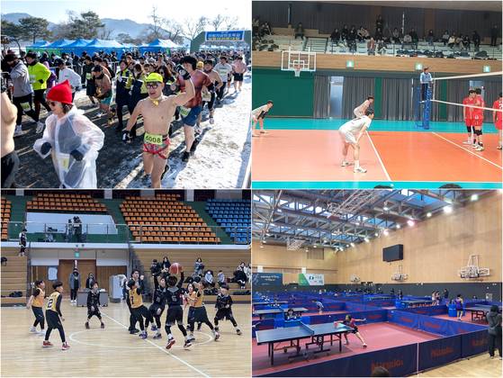 충북 제천시는 스포츠 비수기인 1~2월 전국 규모 실내 경기대회를 개최했다. 사진 제천시