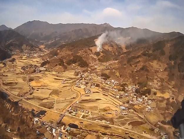 광양 산불 [산림청 제공]