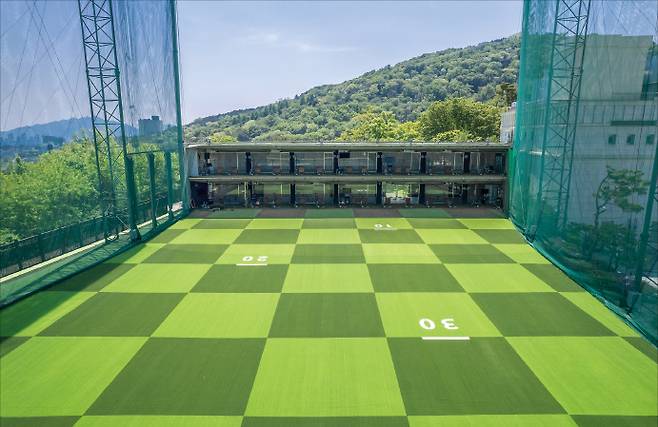 반얀트리 서울 골프 레인지. 반얀트리클럽앤스파 서울 제공