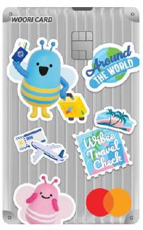 위비트래블 체크카드./사진제공=우리카드