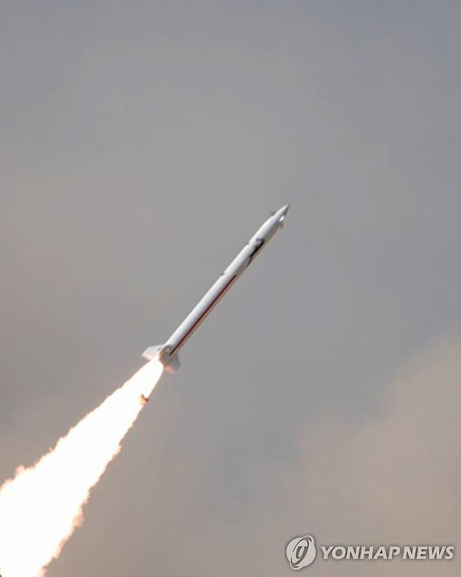 2013년 파키스탄의 미사일 발사 훈련 모습 [중국 신화통신사]