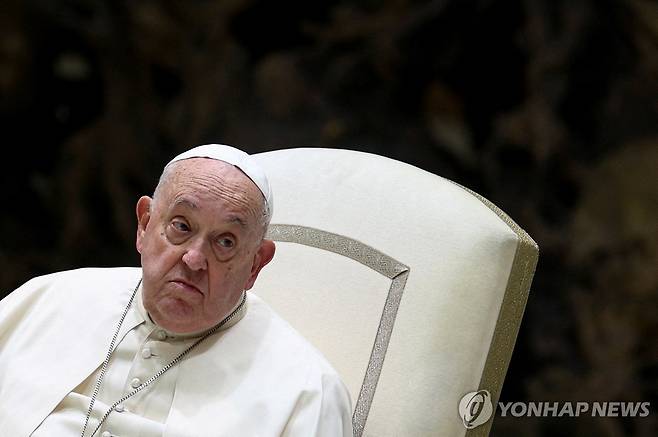 프란치스코 교황 [로이터 연합뉴스 자료사진. 재판매 및 DB 금지]