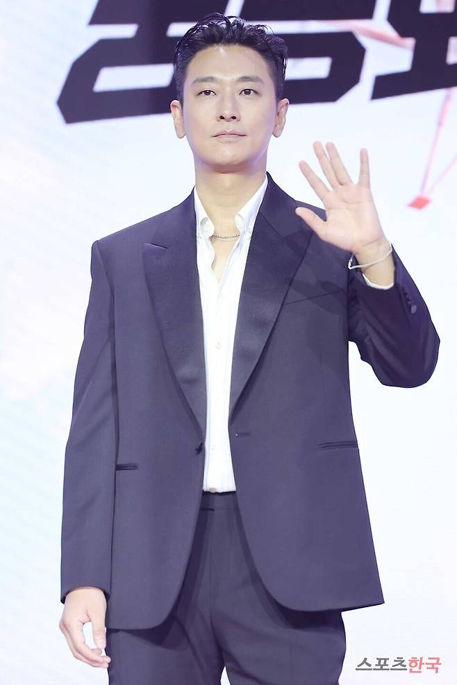 넷플릭스 오리지널 시리즈 '중증외상센터' 제작발표회에 참석한 배우 주지훈. 24.1.21 ⓒ이혜영 기자 lhy@hankooki.com