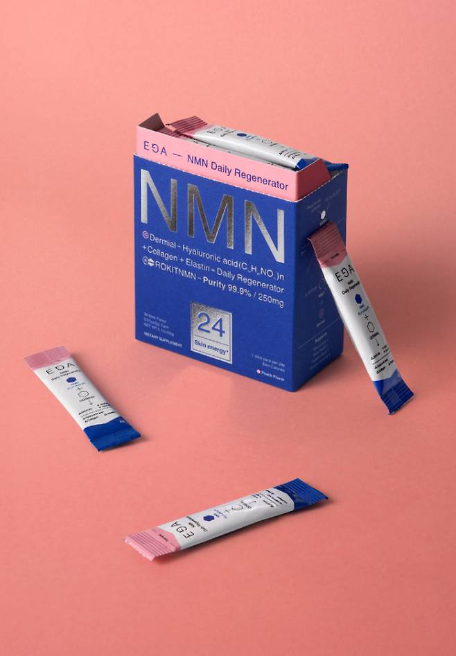 에가는 피부시술 효과를 극대화하는 건강기능식품 ‘NMN스킨부스터’를 출시했다고 밝혔다.
