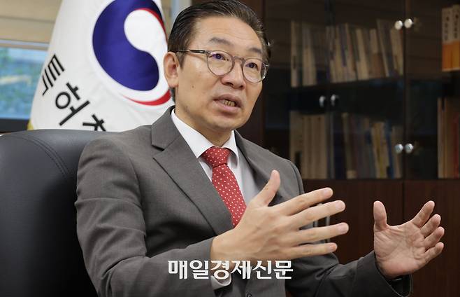 김완기 특허청장 .  [이승환기자]