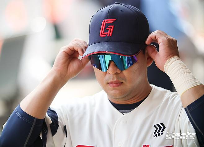 ▲ 김민성 ⓒ롯데 자이언츠