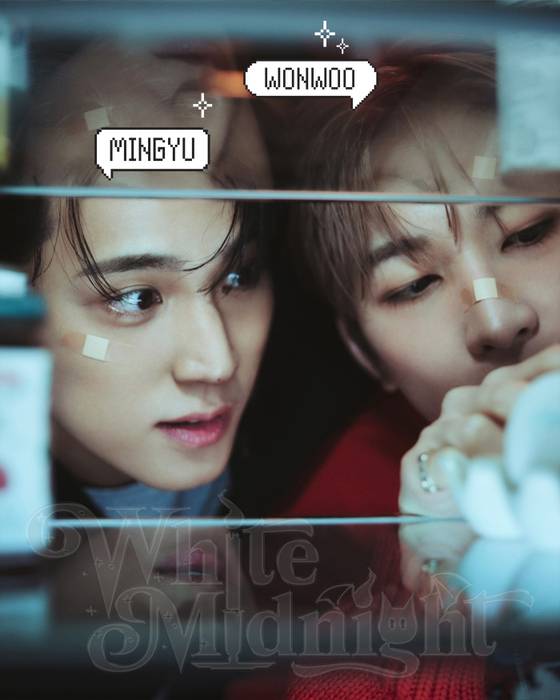 세븐틴 민규 원우 〈사진=디아이콘〉