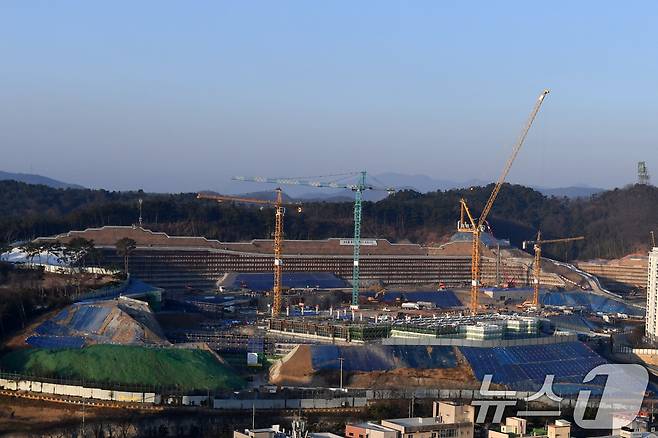 아파트 공사 현장(News1 DB). 2025.1.2/뉴스1 ⓒ News1 최창호 기자