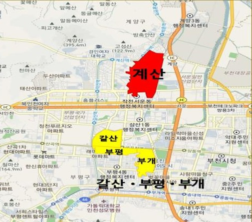 택지 위치도./국토부 제공