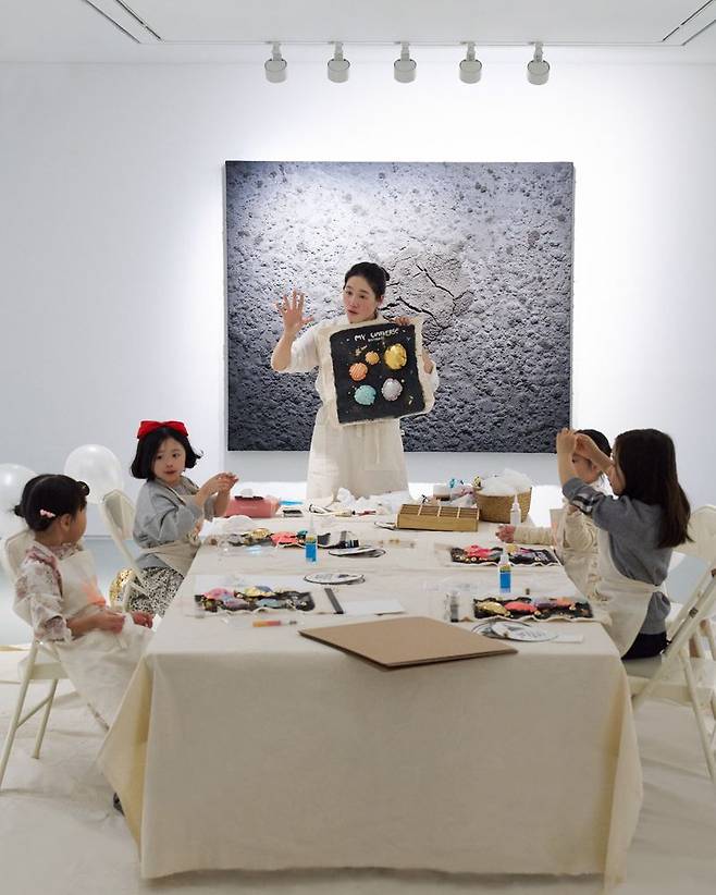 서울신라호텔 키즈아트 프로그램.