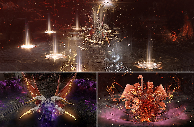 ▲ 2관문의 보스 '나이트레아'의 외형