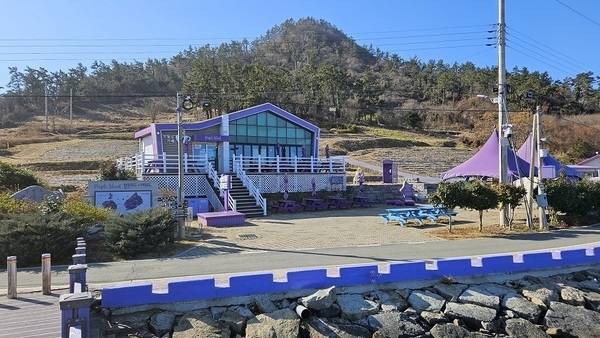 ▲ 신안 퍼플섬에 있는 반월카페 [전남 신안군]&nbsp;