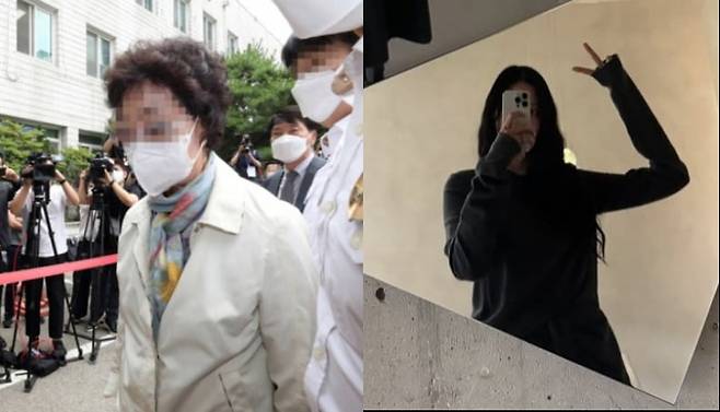 윤석열 장모 최은순 씨, 조국 딸 조민 씨 (왼쪽부터) 사진=연합뉴스, 조민SNS