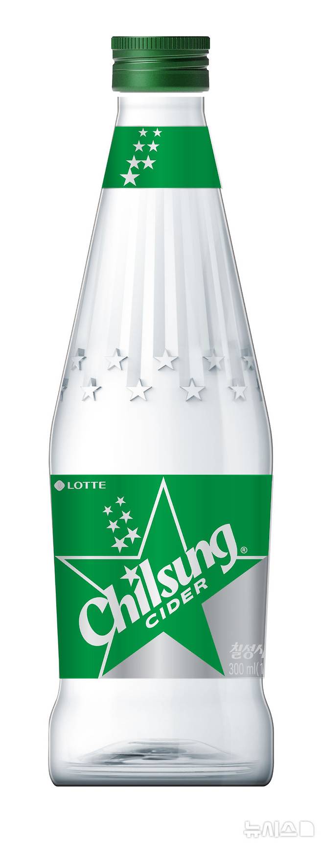 [서울=뉴시스] 롯데칠성 칠성사이다 리뉴얼 병제품. (사진= 롯데칠성 제공)