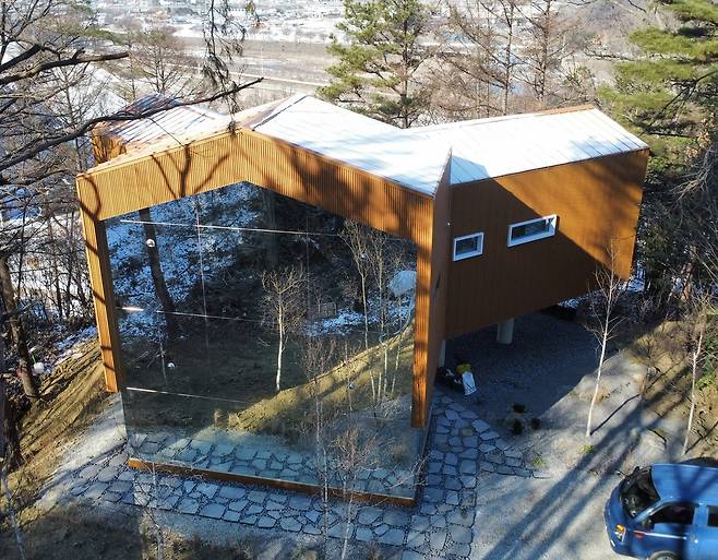 청주시, 옥화자연휴양림 트리하우스 '빛담' 준공 [청주시 제공]