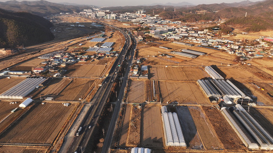 경기도 용인시 시스템반도체클러스터 국가산업단지 부지 모습. 연합뉴스