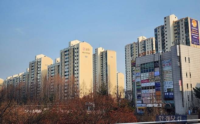 성남시 분당구 수내동 양지마을 1단지 금호 모습. 사진=오세성 한경닷컴 기자