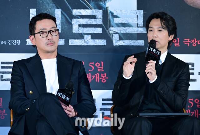 영화 '브로큰' 배우 하정우, 김남길/마이데일리 DB