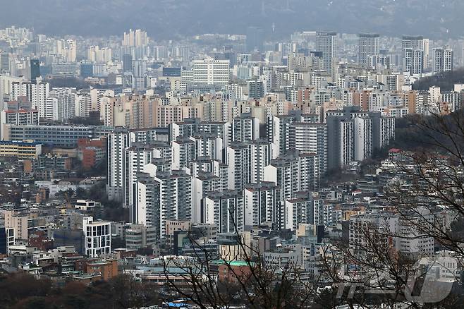 서울 아파트 단지 모습. 2025.1.16/뉴스1 ⓒ News1 박정호 기자